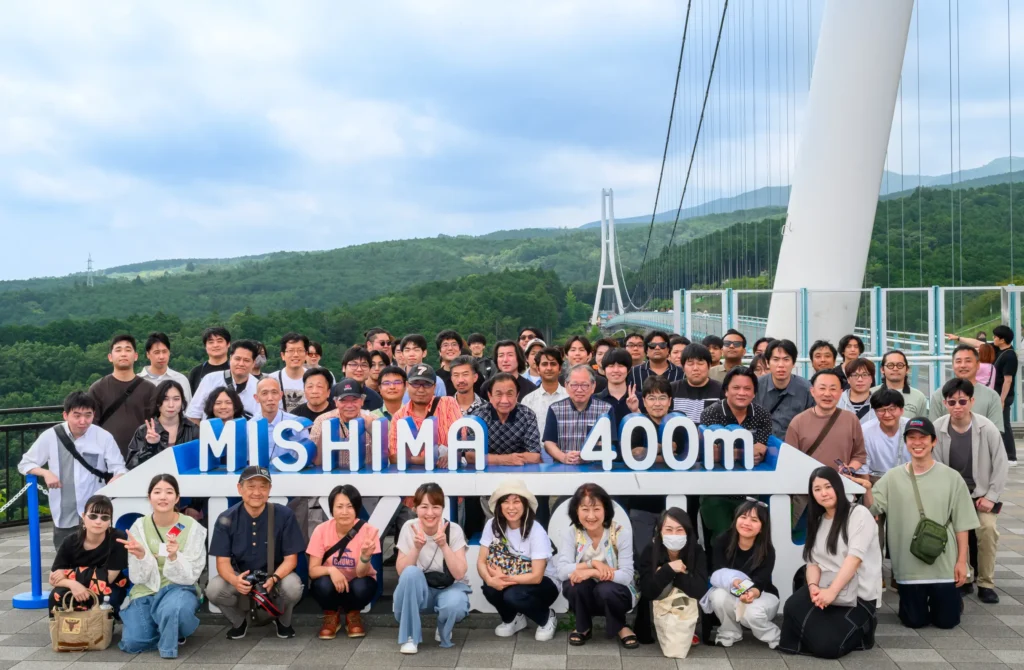 社員旅行の集合写真