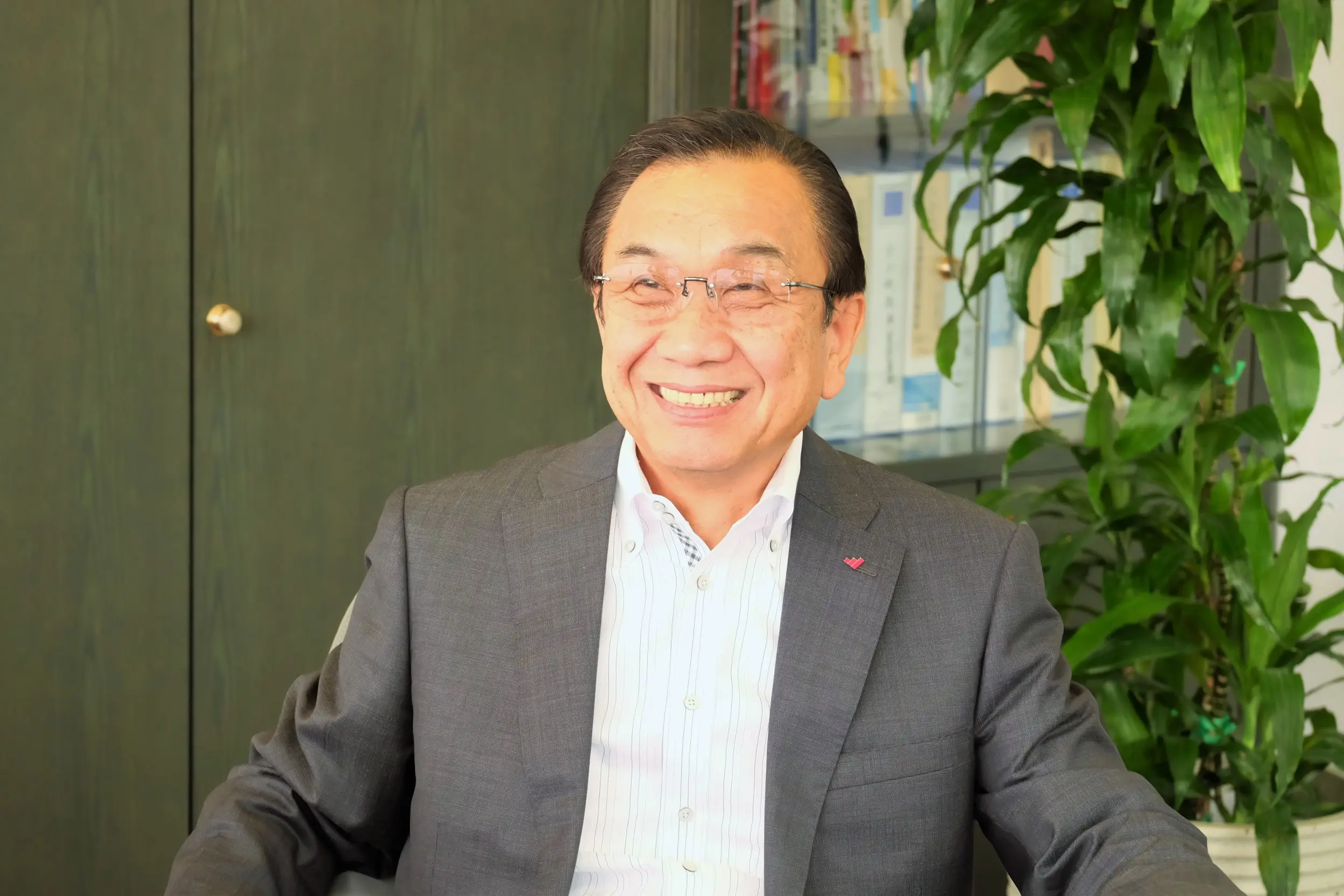 採用メッセージの代表者画像