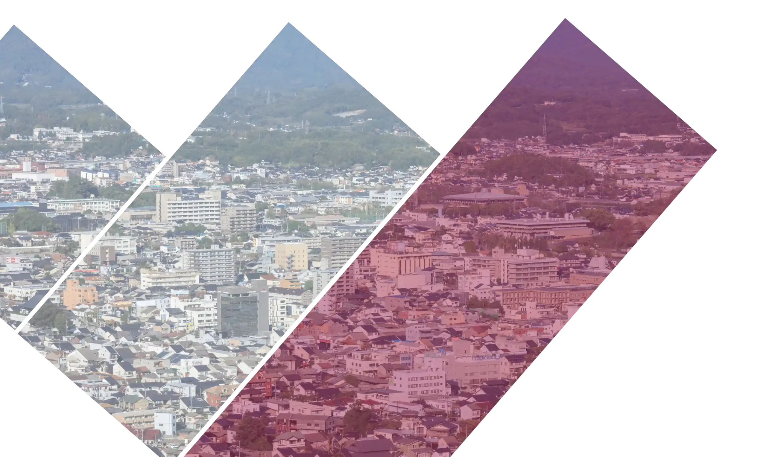 ワードシステム本社所在地の津山市の風景